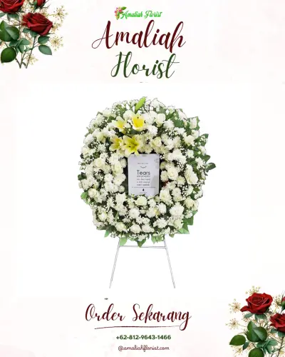 Krans Bunga Duka Cita di Krembangan